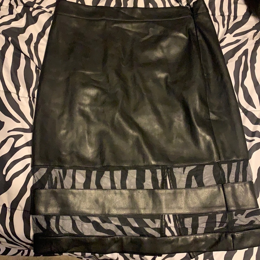 Forever 21 leather skirt
